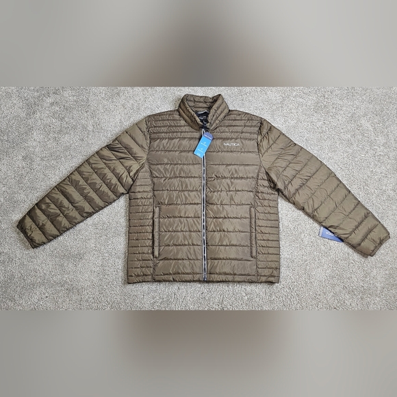 Nautica Other - Nwt - Nautica Wind Resistant Jacket Men’s Large — Olive Brown